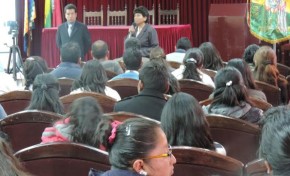 TED Oruro firma acuerdos interinstitucionales por Referendo