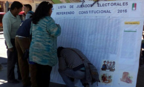 Referendo: TED Potosí intensifica esfuerzos en difusión de nómina de jurados electorales