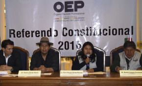 TED Cochabamba proclama resultados oficiales de Referendo Constitucional 2016
