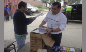 El TED Tarija entregó material electoral informativo al penal de Morros Blancos