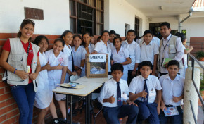 Con apoyo del TED Santa Cruz estudiantes de la unidad educativa José Malky eligieron su gobierno estudiantil