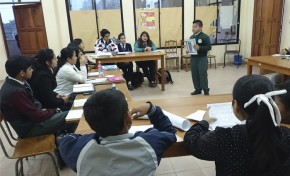 Estudiantes de Bermejo eligieron a sus representantes para conformar la Brigada Parlamentaria de Niñas, Niños y Adolescentes de Tarija