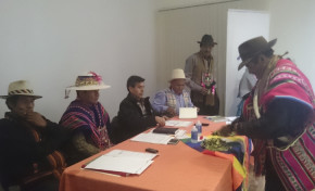 El TED Chuquisaca participa en la asamblea extraordinaria de la CONAIOC