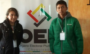 Representantes de Chuquisaca para el Parlamento Juvenil Mercosur son jóvenes de los municipios de Villa Serrano y Tomina