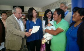 Cochabamba inicia el registro de recién nacidos en casetas registrales