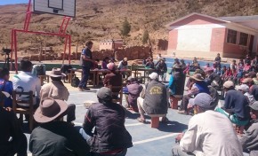 Primera consulta previa en Chuquisaca aprueba explotación minera