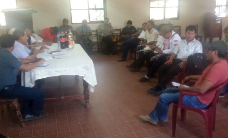 4. Reunión con las autoridades de las cuatro capitanías de Charagua Iyambae.