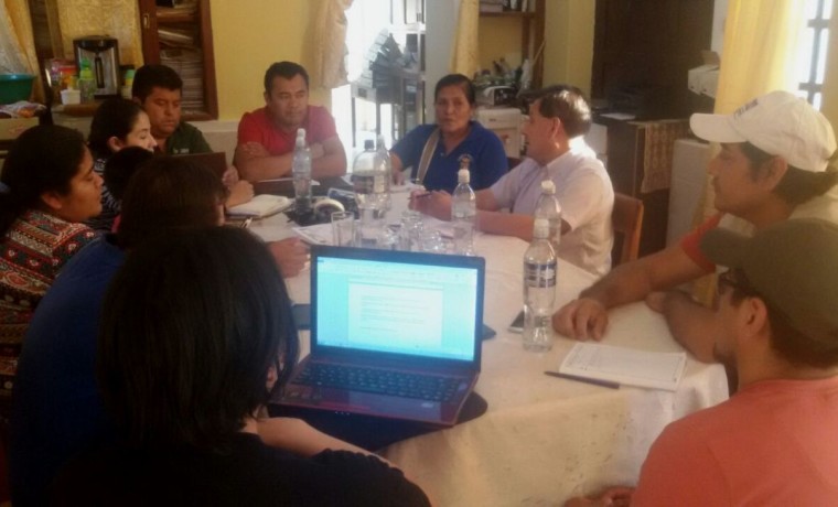 6. Reunión de coordinación con el concejo municipal de Charagua.