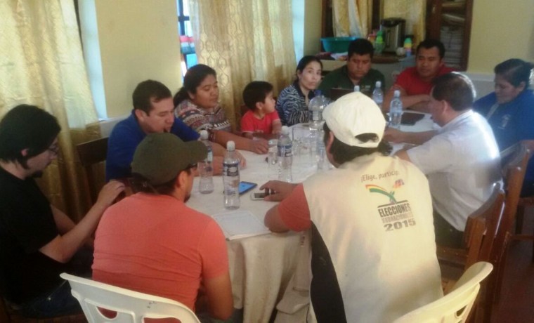 7. Reunión de coordinación con el concejo municipal de Charagua.