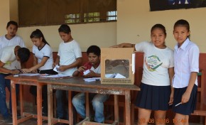 En Trinidad, Beni: alumnos del colegio Elvira Monasterio eligieron su gobierno estudiantil