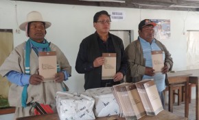 850 ejemplares de estatutos apoyarán la socialización en Uru Chipaya
