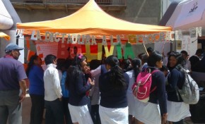 Estudiantes del municipio de Acasio realizaron una feria sobre Democracia Intercultural
