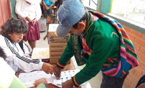Proceso electoral en las cuatro entidades de Cochabamba transcurre sin contratiempos y con una importante participación ciudadana