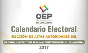 El calendario de la elección judicial registra 59 actividades en 151 días