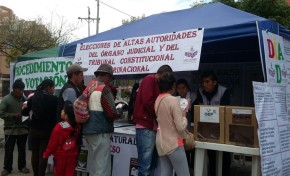 TED Chuquisaca realizó tres ferias para informar sobre las Elecciones Judiciales