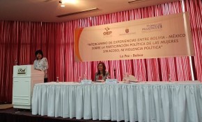 Día de la Mujer Boliviana: Bolivia y México analizan la participación política de las mujeres sin acoso, ni violencia