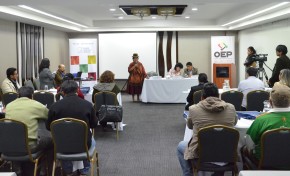 Vocales indígenas del OEP se reúnen para articular acciones que permitan fortalecer la democracia comunitaria
