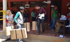 Elecciones Judiciales: el TED Cochabamba entrega 5.559 maletas electorales