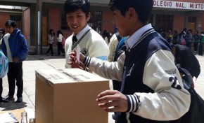 En Potosí eligen al primer gobierno estudiantil de la gestión 2018