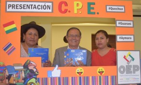 Presentan en Cochabamba la Constitución Política del Estado traducida a l quechua, aymara y guaraní