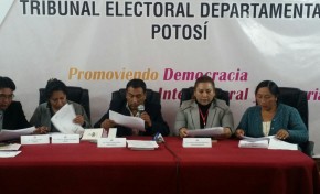 Potosí: impulsores del revocatorio para el alcalde Cervantes no presentaron libros y el TED archiva el proceso