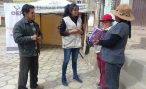 Habilitan a 3.541 personas para la elección de alcaldesa o alcalde en Chuquihuta