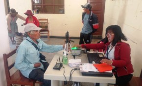 Potosí: registran 768 personas en Cotagaita durante el empadronamiento