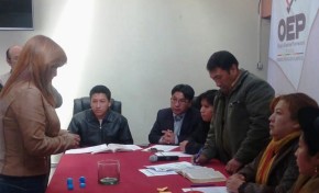 El TED Potosí sorteó la posición de las franjas en la papeleta para la elección de alcalde o la alcaldesa de Cotagaita