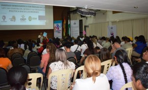 Santa Cruz: cinco instituciones articularán esfuerzos para luchar contra la violencia política hacia las mujeres autoridades electas