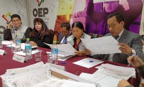 Elecciones Primarias: el TED La Paz alcanzó 60% del cómputo oficial de las actas