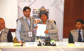 Uniore destaca vocación democrática de las y los bolivianos
