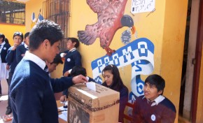 Potosí: cerca de 1.700 estudiantes  de Ckochas eligieron a sus gobiernos estudiantiles