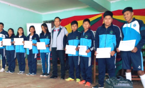 La Paz: nueve colegios de Coripata posesionaron a sus gobiernos estudiantiles