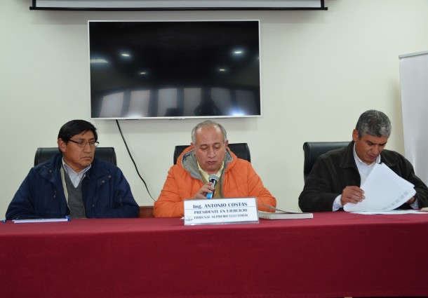 El TSE remite a la Fiscalía investigación del caso de Riberalta y garantiza transparencia en el registro electoral