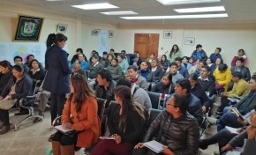 Potosí: socializan la naturaleza de las Elecciones Generales con estudiantes se sexto se secundaria