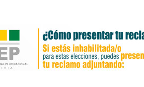 Serecí y TED Cochabamba atienden reclamos de ciudadanos inhabilitados en el Padrón Electoral