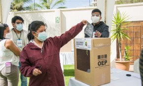 El TED Cochabamba presenta el Protocolo de bioseguridad para las elecciones, el Decálogo del votante y un simulacro de votación