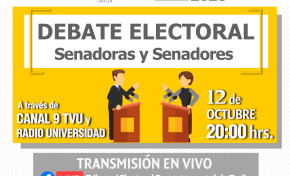 El TED Tarija realiza el tercer debate electoral con candidatas y candidatos a senadurías