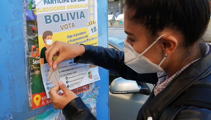 Habilitan tres recintos electorales para la votación en Barcelona