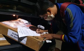 Comienza el traslado de maletas electorales hasta los 15 recintos de Sao Paulo