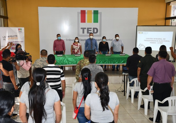 El TED Pando inaugura el Centro Integral de Transparencia Electoral