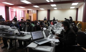 TED de Oruro comprueba la seguridad y correcto funcionamiento del sistema de cómputo electoral