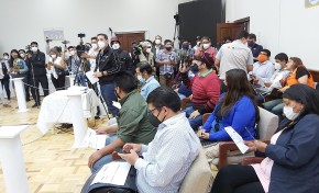 El TED Tarija concluye el cómputo oficial de 1.856 actas electorales