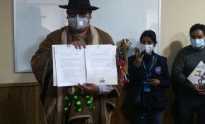 Jach’a Marka Tapakari Cóndor Apacheta recibió su registro de personería jurídica