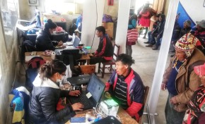En siete días se inscribieron 9.287 personas en el Padrón Electoral Biométrico de Potosí