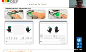 El Serecí Tarija explica cómo se conforma el Padrón Electoral Biométrico a organizaciones políticas y medios de comunicación