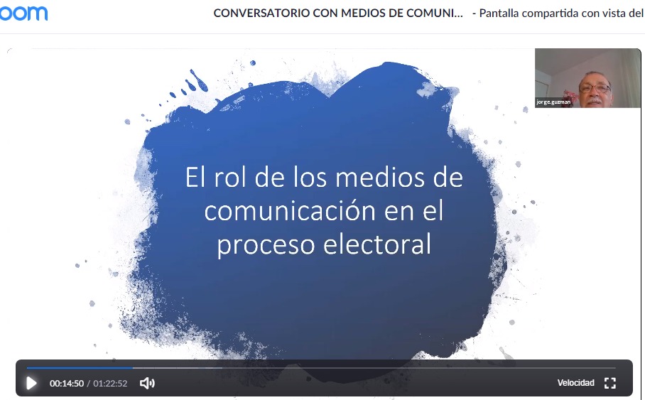 Conversatorio con periodistas - La Paz 2