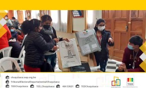 Comienzan los talleres de reforzamiento para notarios electorales de Chuquisaca