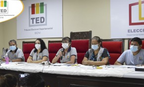 El TED Beni computó el 100% de actas de los municipios de Reyes, San Borja, Santa Rosa y Rurrenabaque
