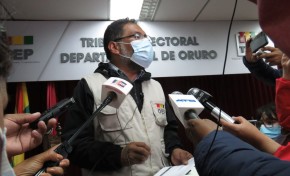 El TED Oruro concluye el cómputo de actas de 33 municipios